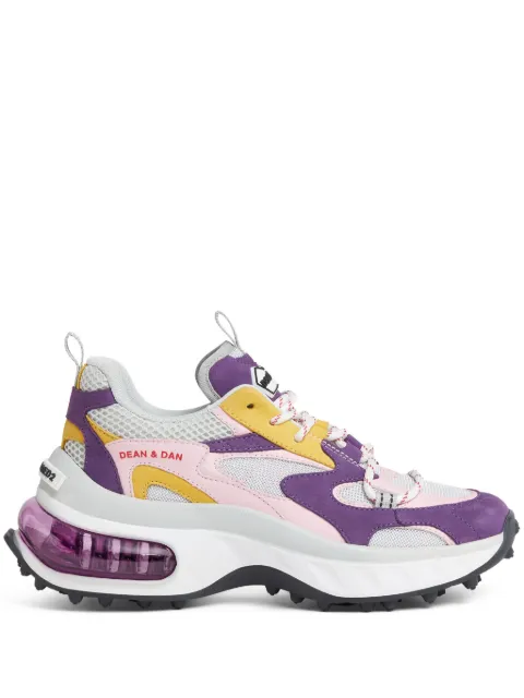 DSQUARED2 panelled lace-up sneakers