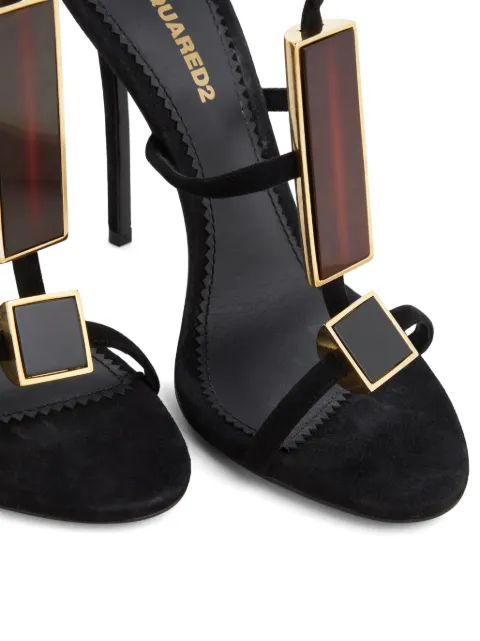 DSQUARED2 115mm leather sandals HSW025410200001 - 3