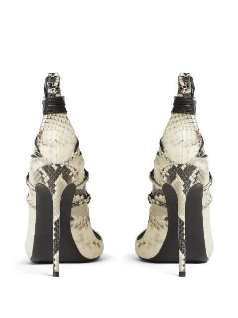 DSQUARED2 111mm snakeskin sandals HSW0258015027062141 - 2