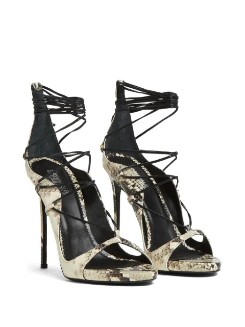 DSQUARED2 111mm snakeskin sandals HSW0258015027062141 - 1