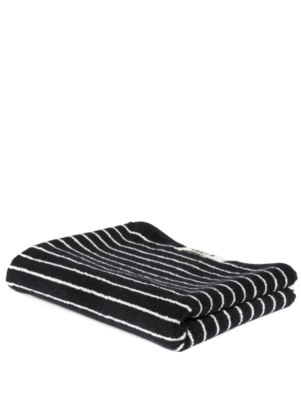 TEKLA Toalha felpuda 90cm x 30cm | Preto | Image 1