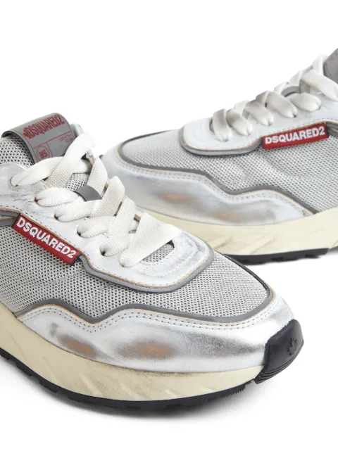 DSQUARED2 distressed-finish sneakers SNW028134708185 - 3