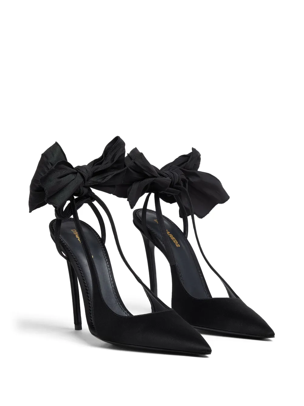 DSQUARED2 Pumps verfraaid met strik - Zwart