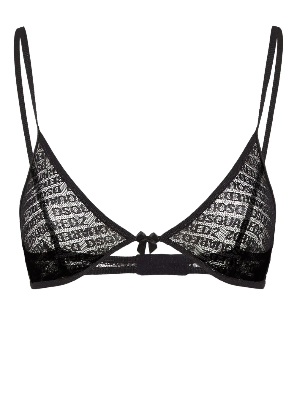 DSQUARED2 brasier con logo | negro | Image 1