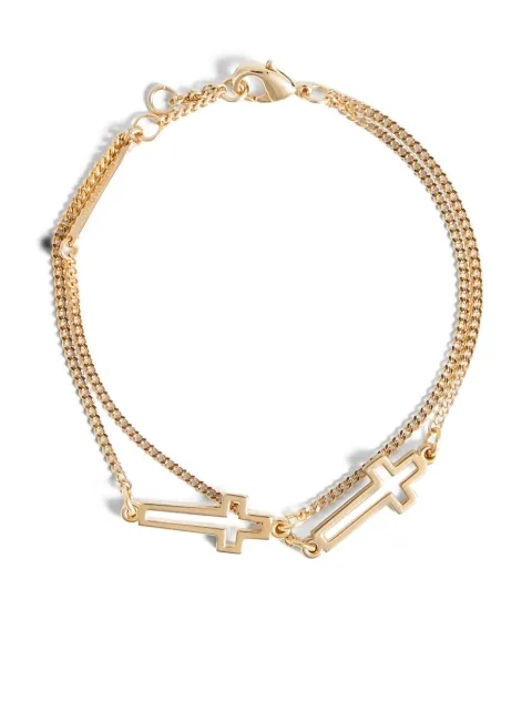DSQUARED2 cross-charm bracelet 