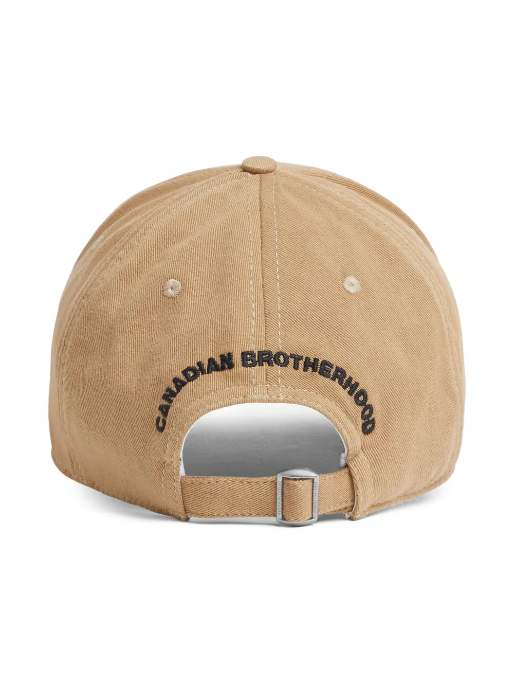 DSQUARED2 Honkbalpet met logo-applicatie - Beige