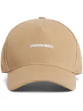DSQUARED2 logo applique baseball cap - Neutrals