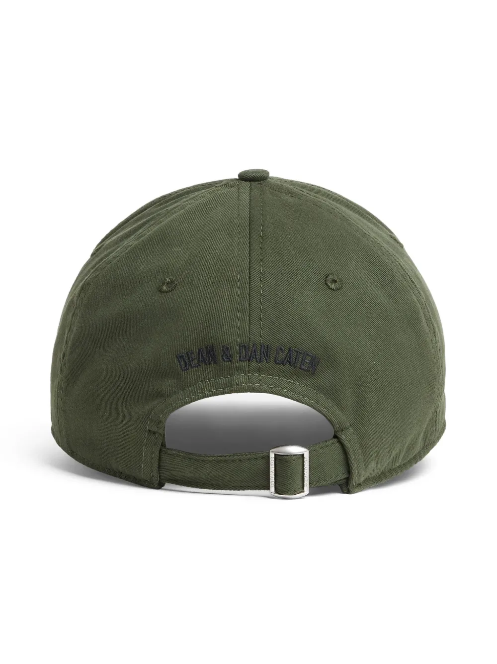 DSQUARED2 Honkbalpet met geborduurd logo - Groen
