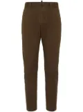 DSQUARED2 cotton tapered trousers - Brown