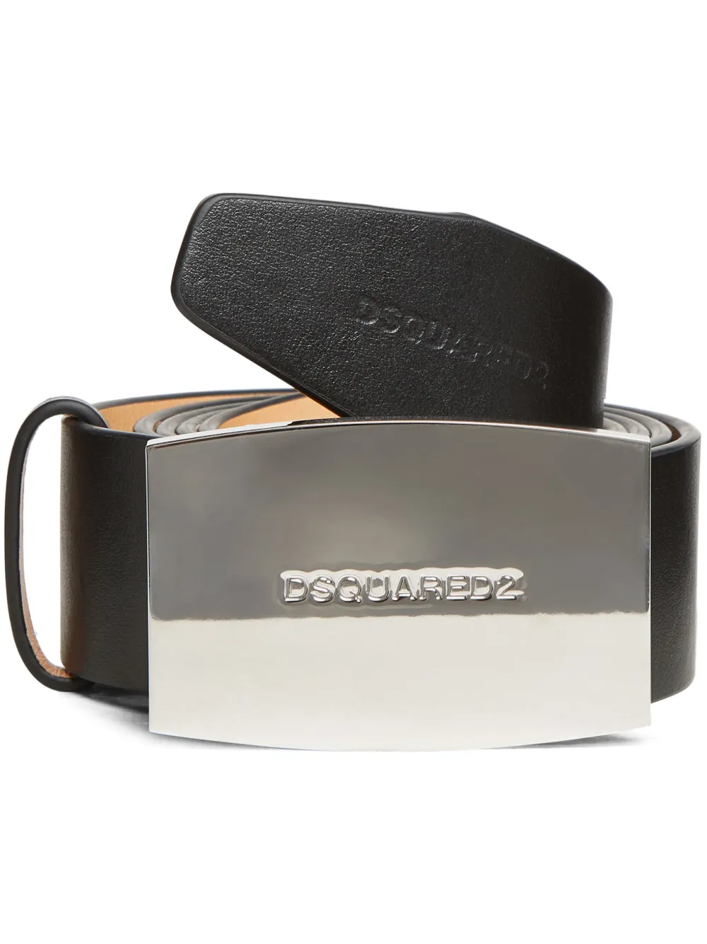 DSQUARED2 cinturón con hebilla del logo | negro | Image 1