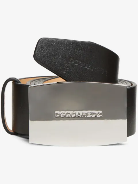 DSQUARED2 City Nights plaque belt