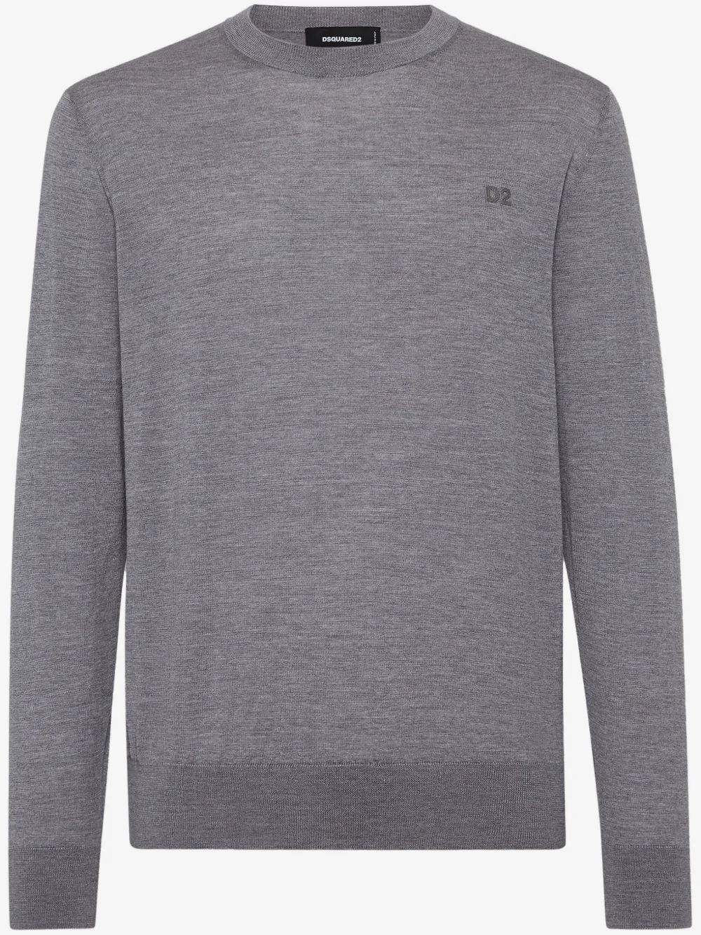 DSQUARED2 Suéter com logo bordado | Cinza | Image 1