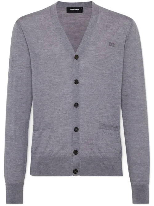 DSQUARED2 cardigan D2 - Gris - DSQUARED2 - Modalova