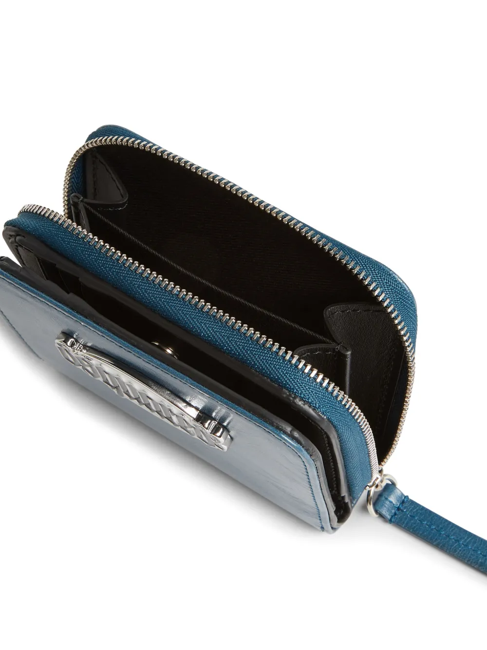 DSQUARED2 Portemonnee met logopatch Blauw