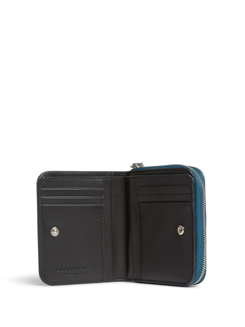 DSQUARED2 Portemonnee met logopatch Blauw