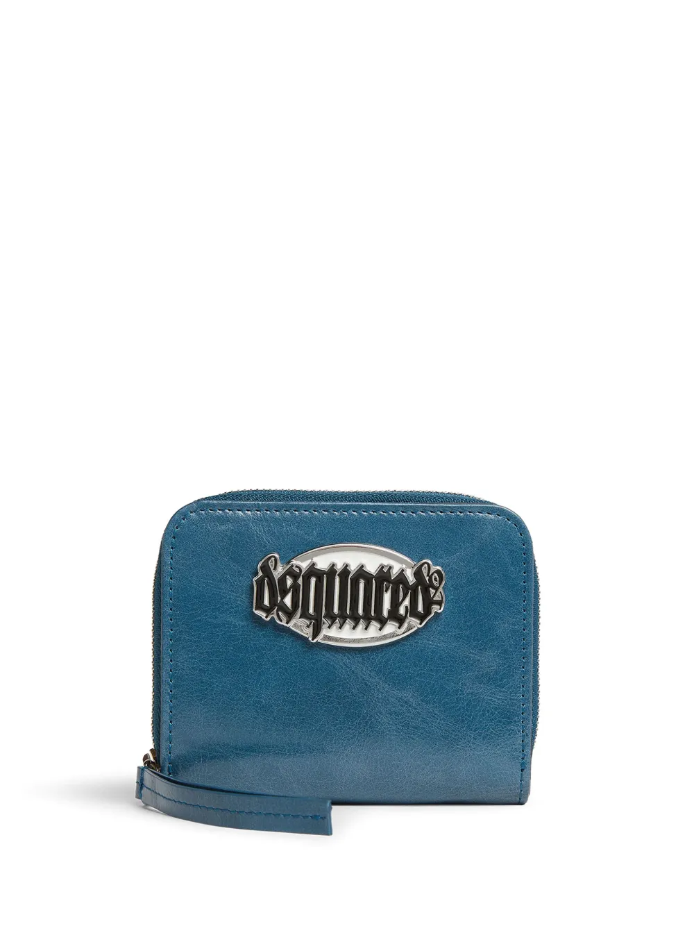 DSQUARED2 logo-patch wallet | Blue | Image 1