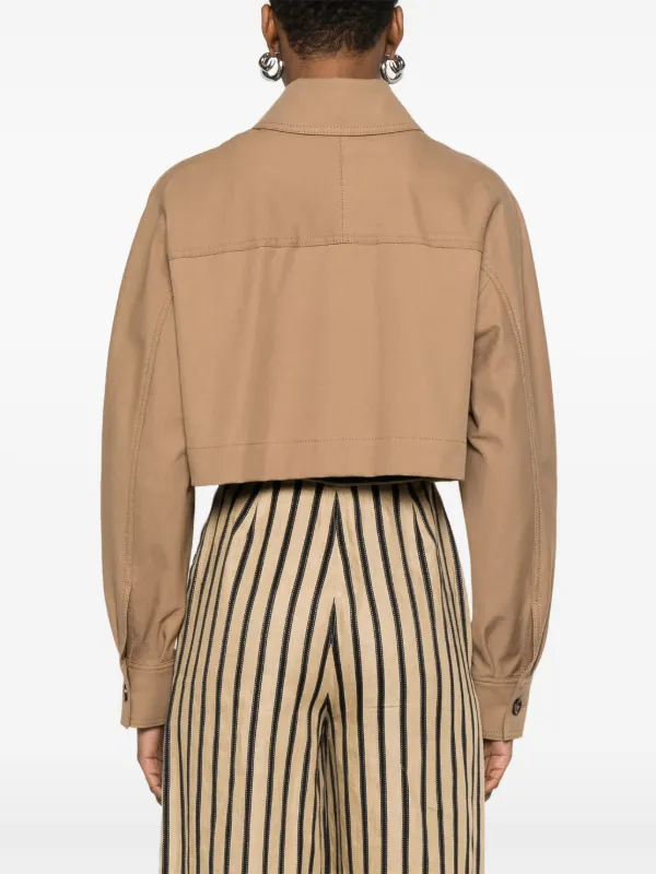 ジャケット Max Mara 'Smalto' jacket Max Mara Smalto Jacket | Brown | FARFETCH