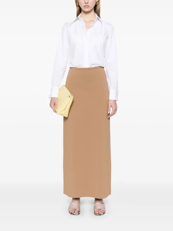 スカート MAX MARA 'Alce' skirt Beige MAX MARA Alce Midi Skirt BEIGE | Base Blu