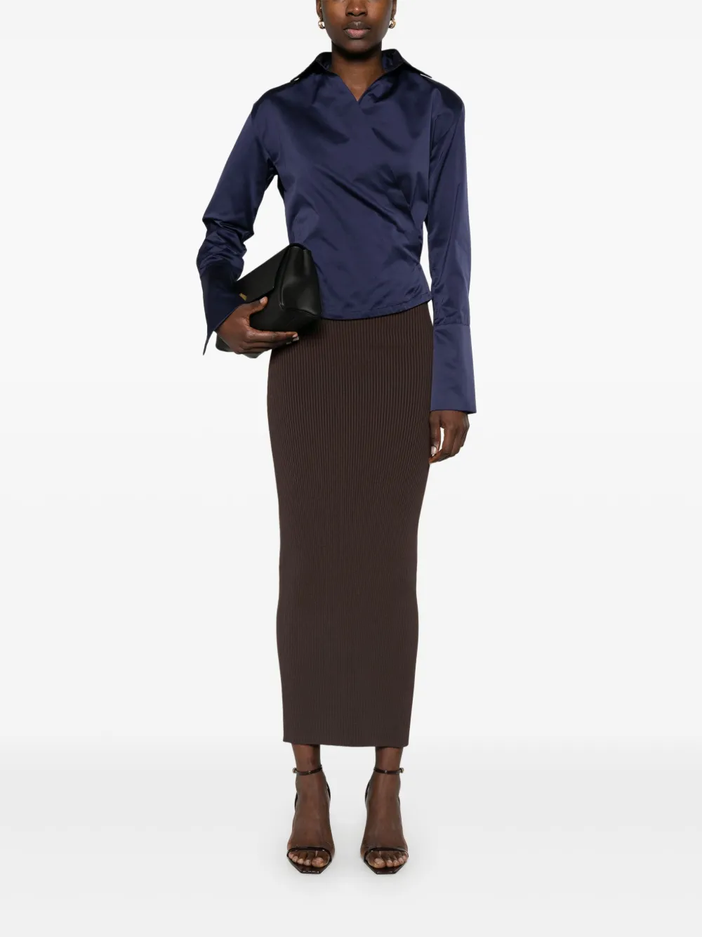 maxmara Max Mara Aprile gebreide rok - Bruin