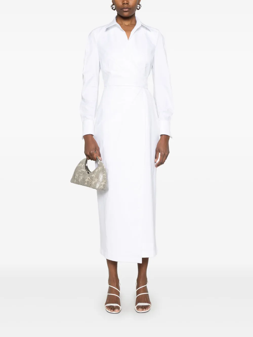Max Mara Maxi-jurk - Wit