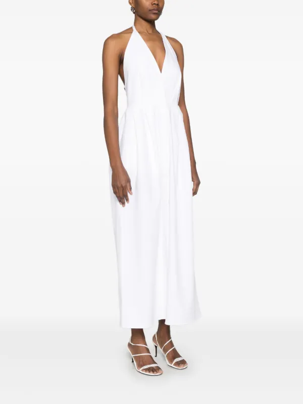 Max Mara Ancona Maxi Dress | White | FARFETCH