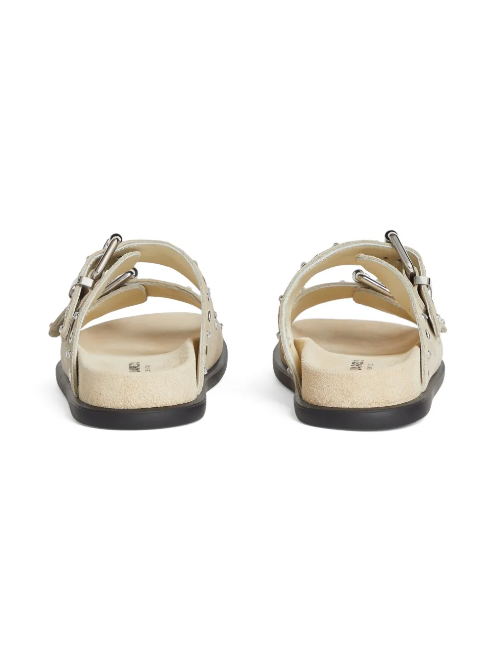 DSQUARED2 KIDS eyelet-detailing slides Neutrals
