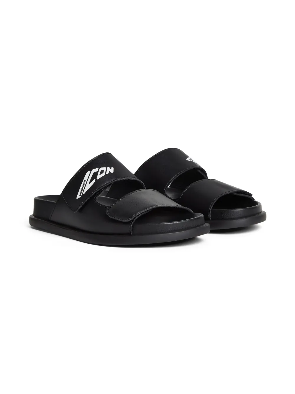 DSQUARED2 KIDS Icon sandals Black