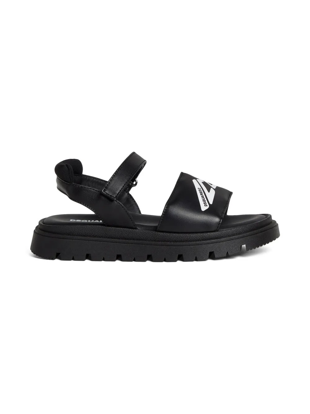 DSQUARED2 KIDS Icon sandalen - Zwart