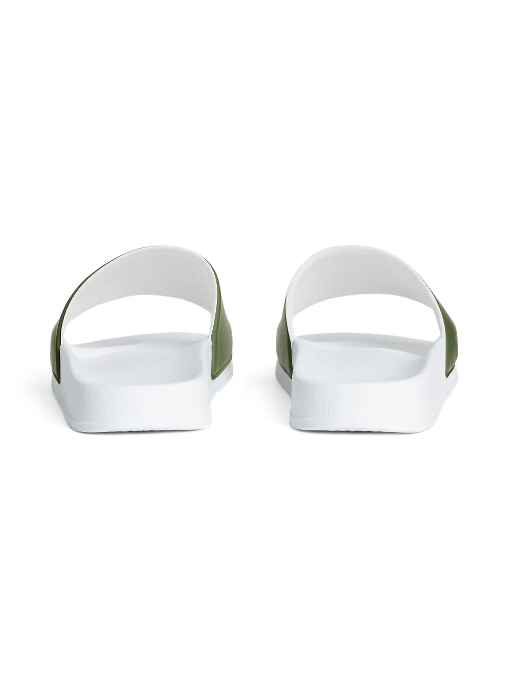 DSQUARED2 KIDS logo-print slides Green