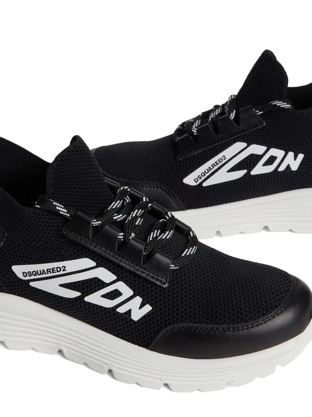 DSQUARED2 KIDS Icon sneakers Zwart