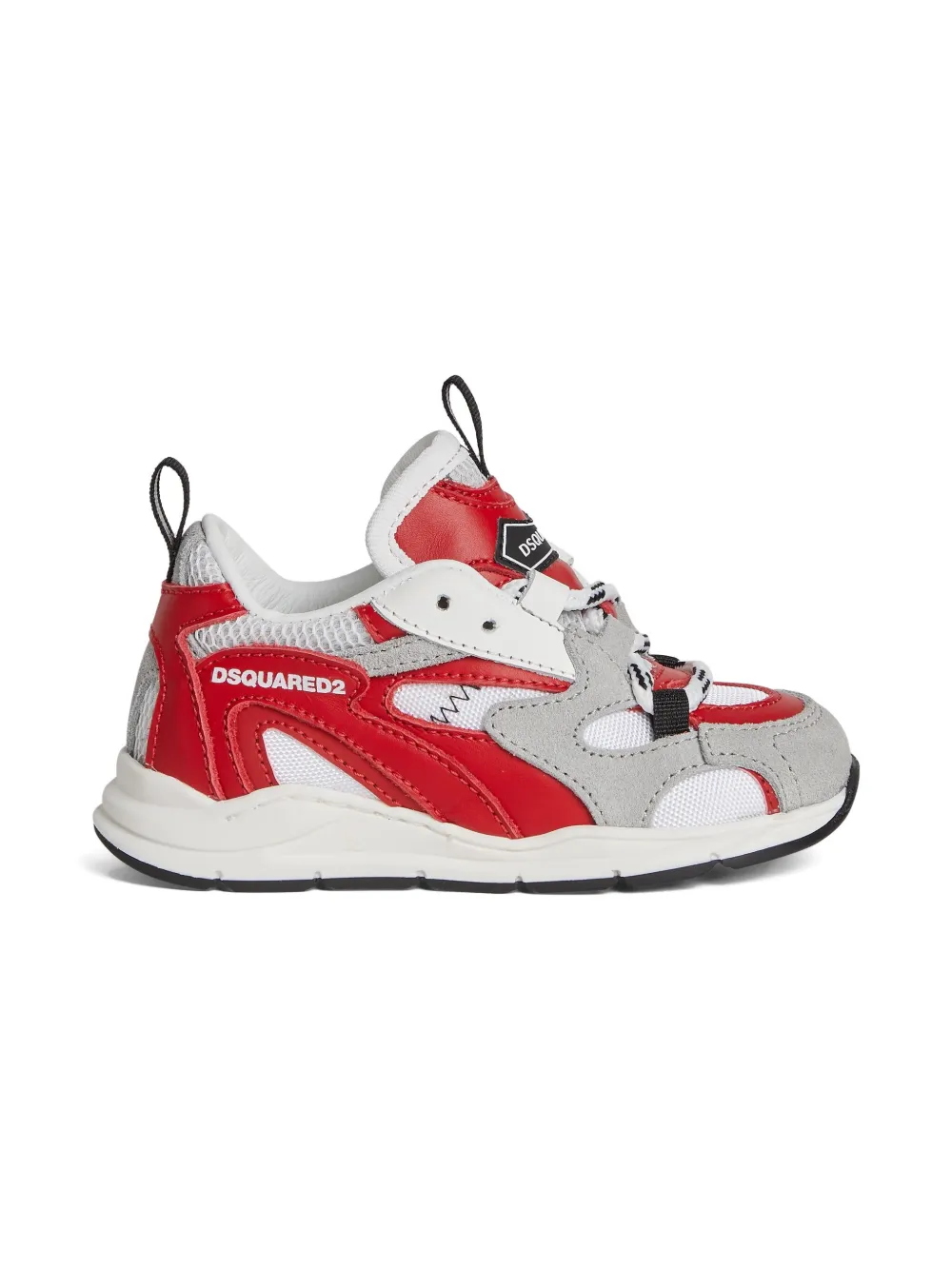 DSQUARED2 KIDS Sneakers met logoprint - Wit