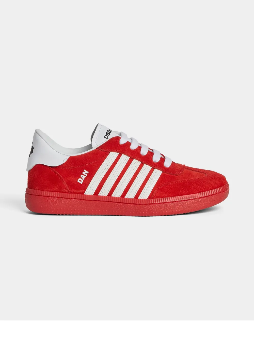 Dsquared2 Logo-print Sneakers In レッド