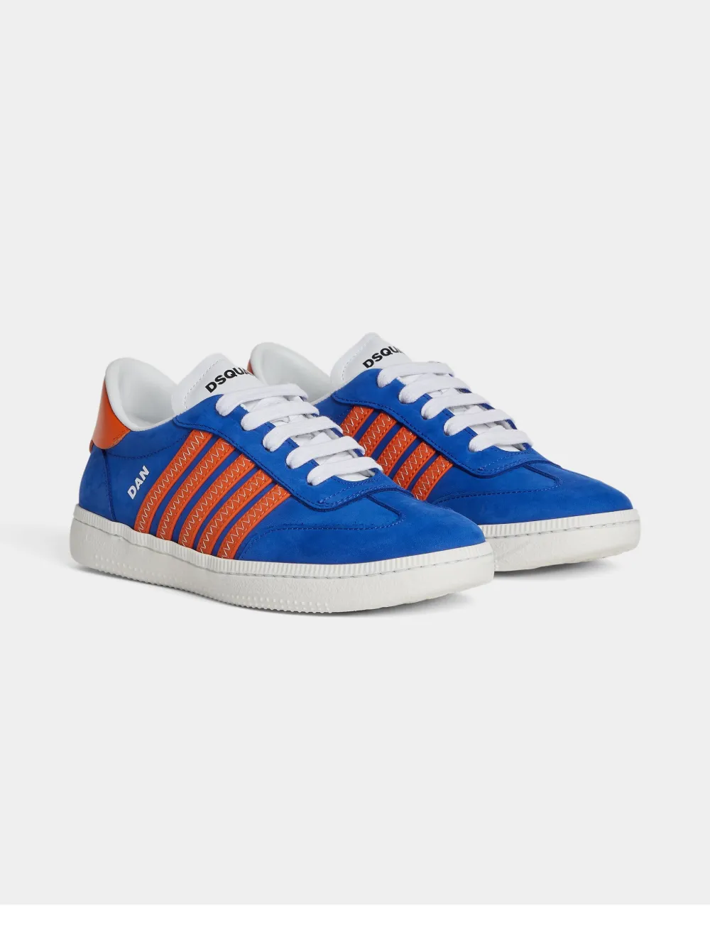 Dsquared2 Logo-print Sneakers In Blue