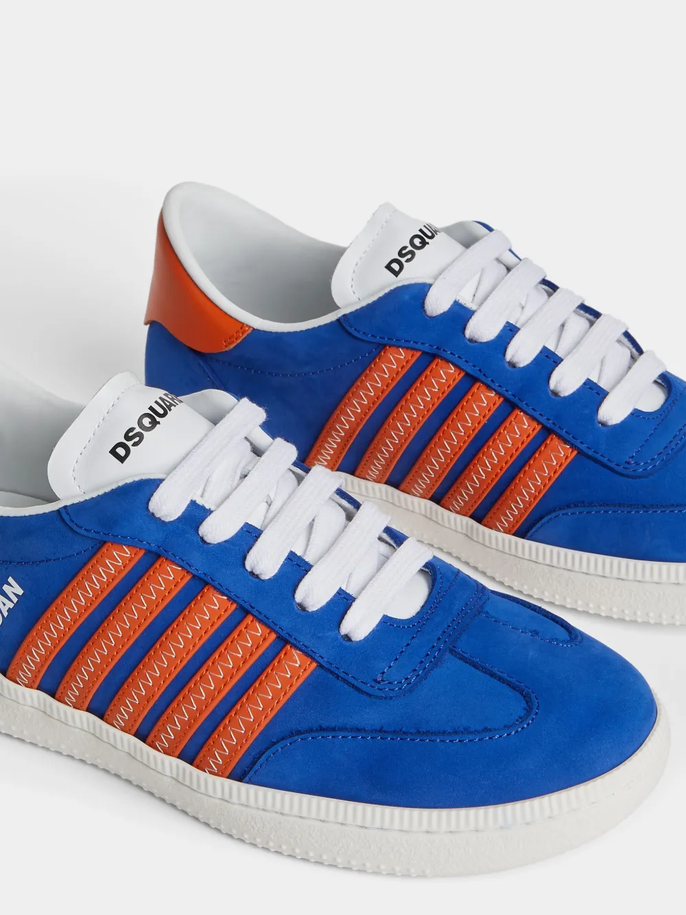 Dsquared2 Logo-print Sneakers In Blue