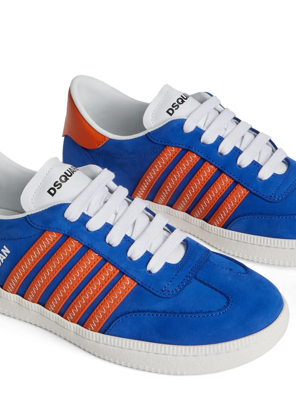DSQUARED2 KIDS logo-print sneakers Blue