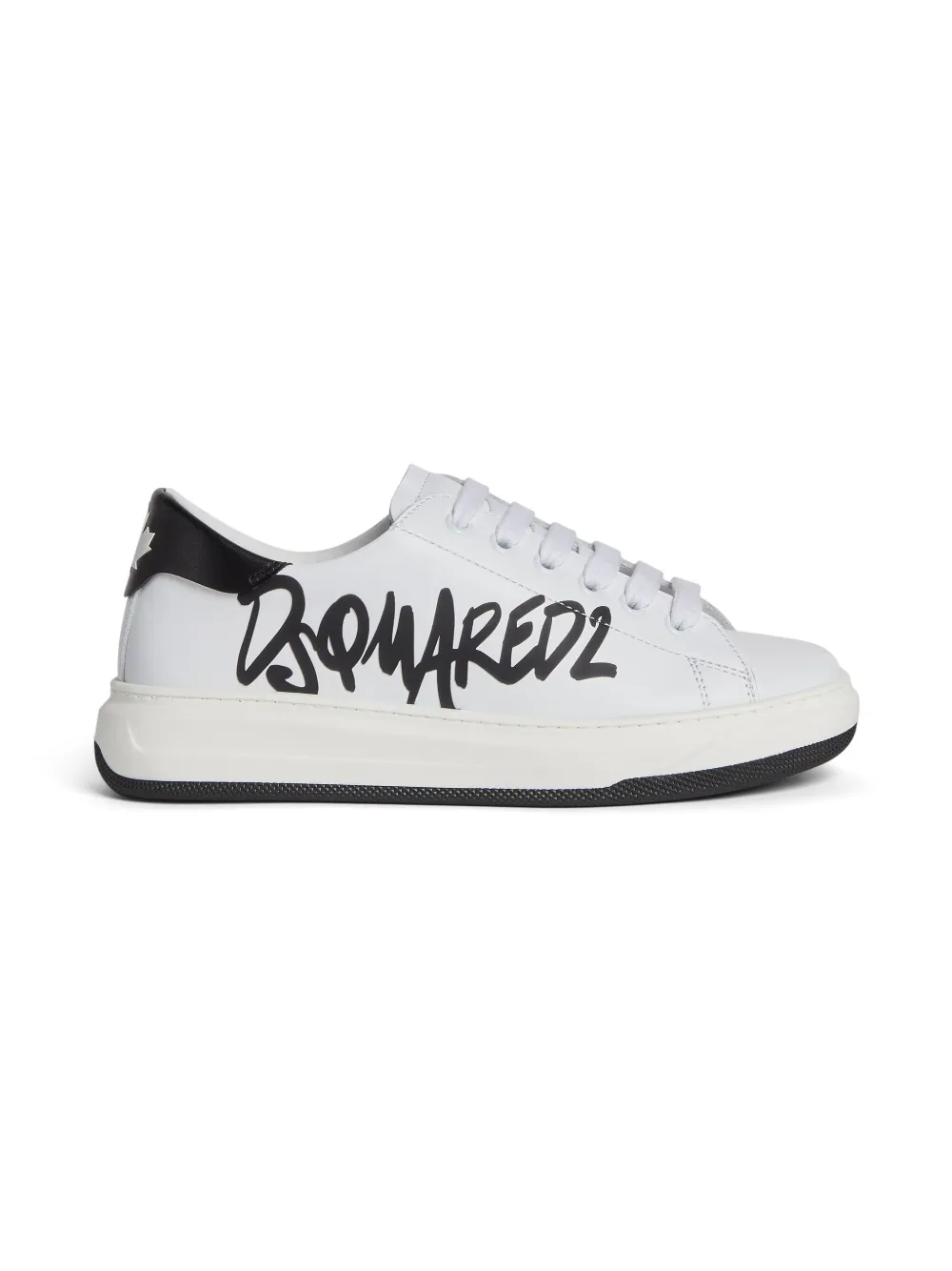 DSQUARED2 KIDS Sneakers met logoprint - Wit