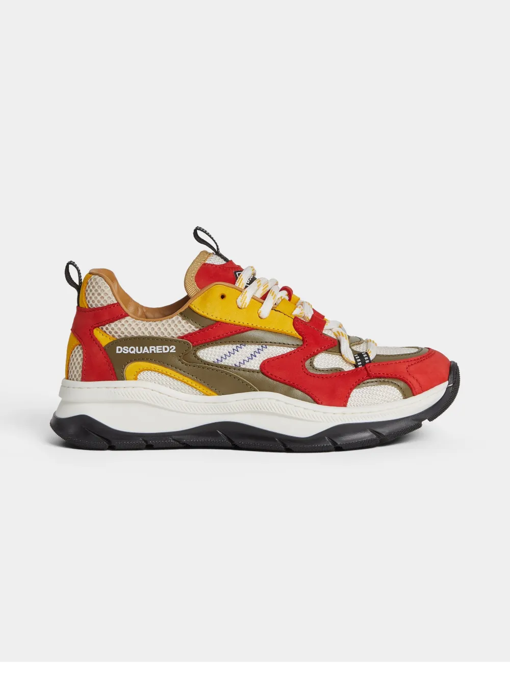 Dsquared2 Logo-print Sneakers In Red