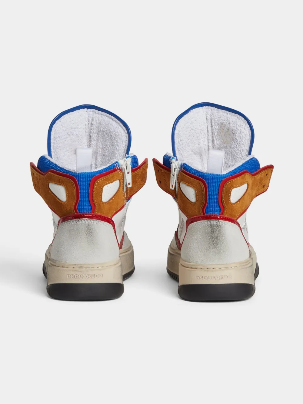 Dsquared2 Logo-print Sneakers In White