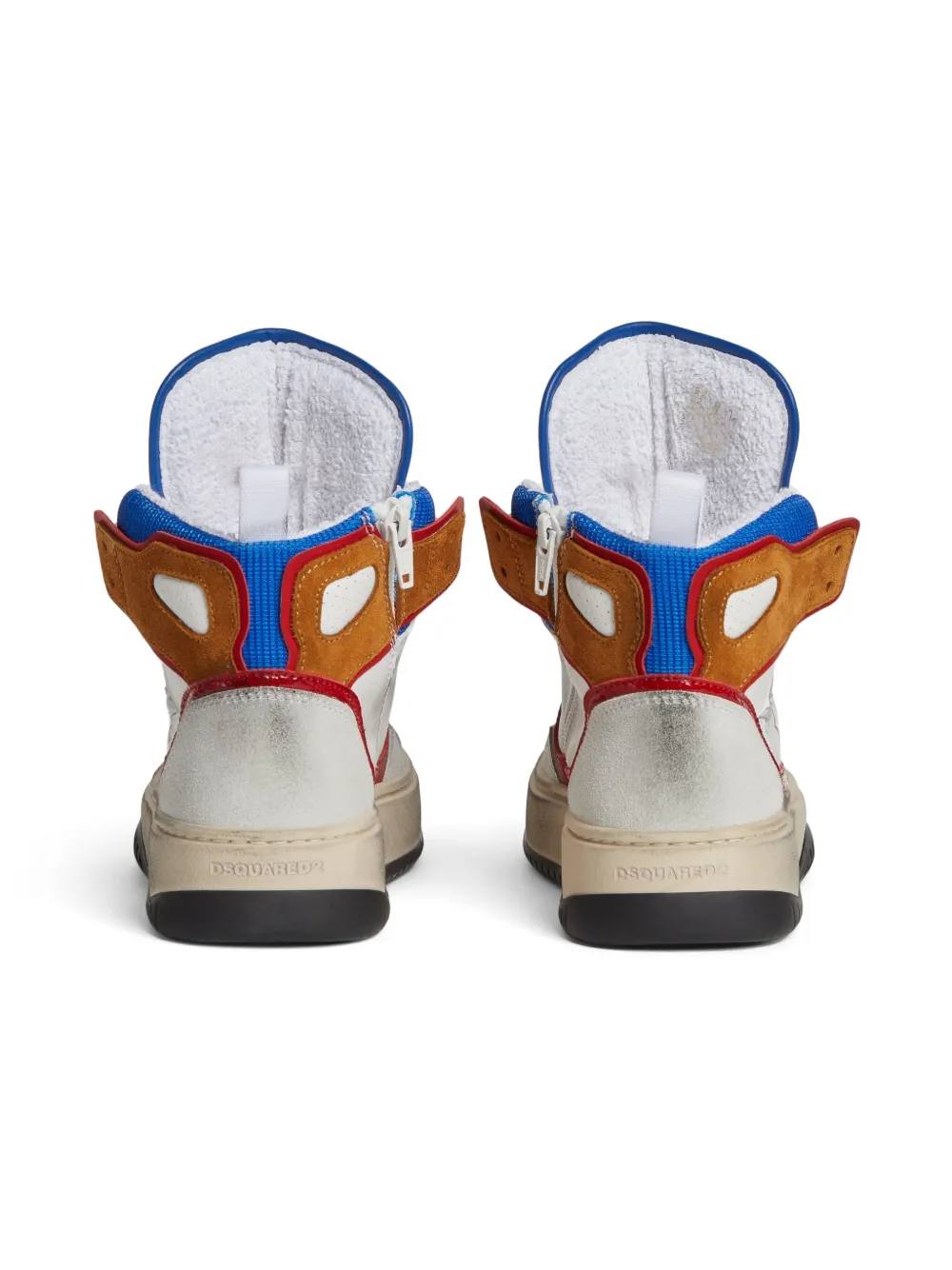 DSQUARED2 KIDS logo-print sneakers White