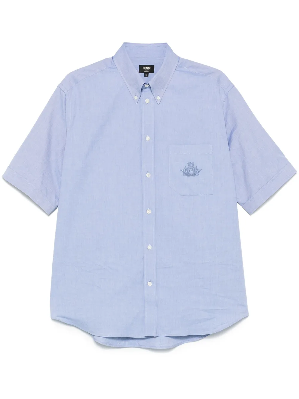 FENDI Oxford overhemd Blauw