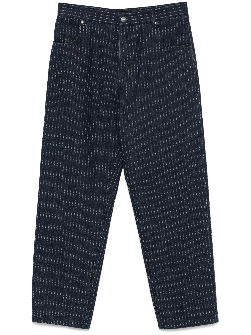 FENDI topstitching jeans | Blue | Image 1