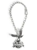 DSQUARED2 logo charm necklace - Silver