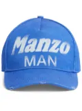 DSQUARED2 printed baseball cap - Blue