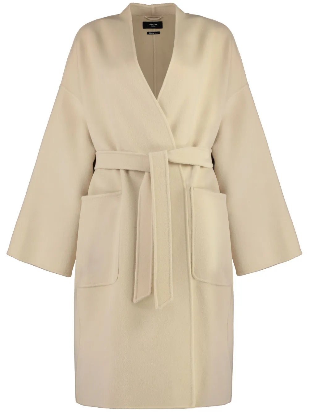 Weekend Max Mara wool robe coat - Neutrals