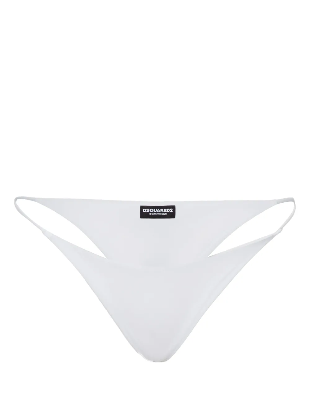 DSQUARED2 bikini bottom con logo estampado | blanco | Image 1