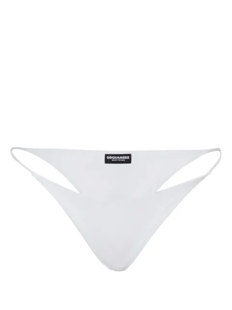 DSQUARED2 logo-print bikini bottoms