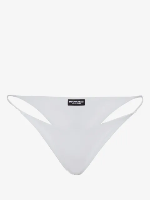 DSQUARED2 logo-print bikini bottoms