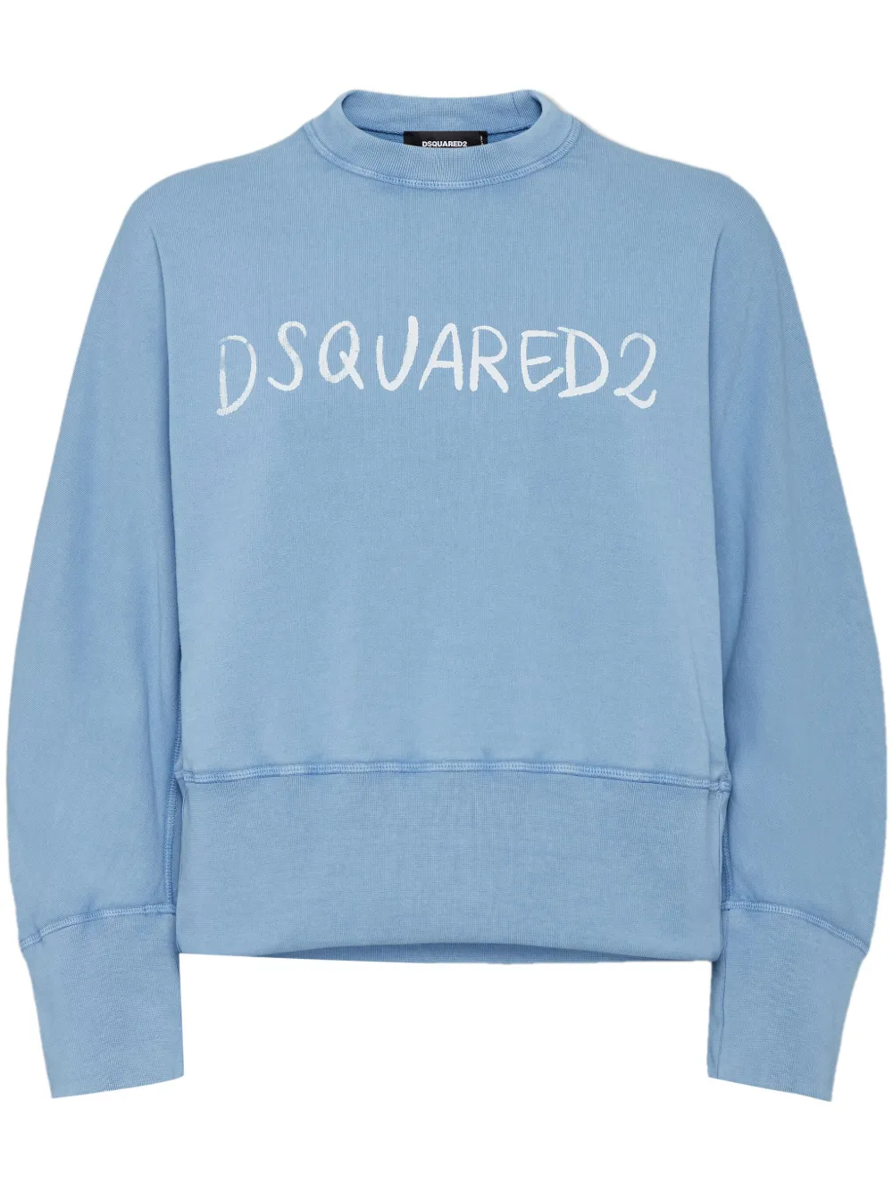 DSQUARED2 logo-print sweatshirt | Blue | Image 1