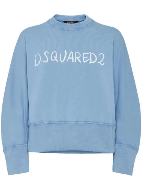 DSQUARED2 logo-print sweatshirt