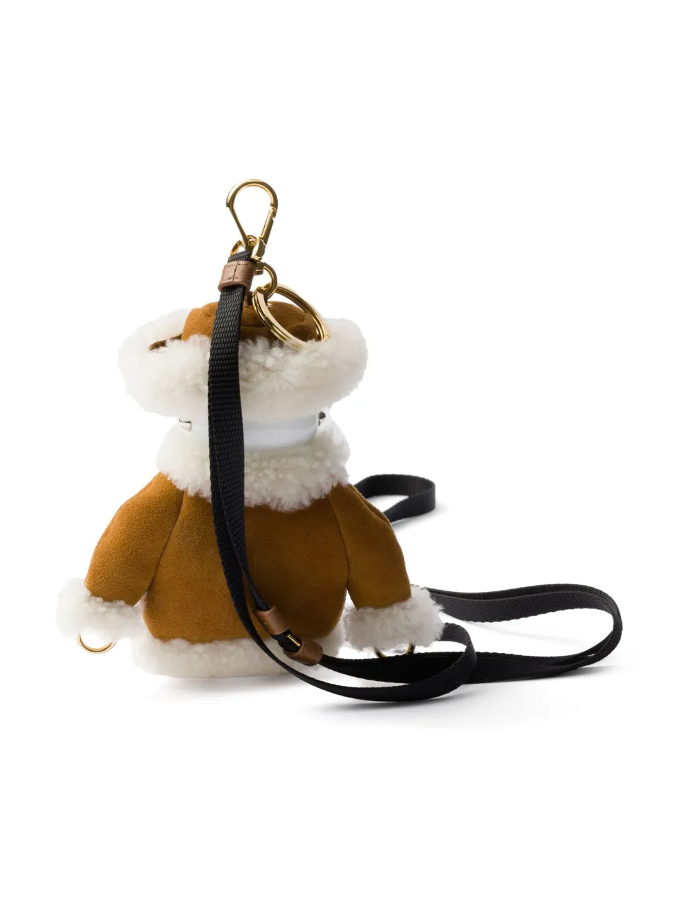 Prada shearling suede keyring | Image 2